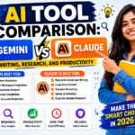 AI Tool Comparison Gemini vs Claude for Writing, Research, and Productivity