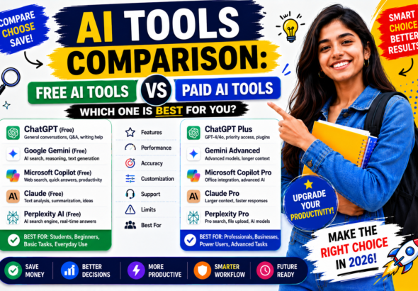 AI Tools Comparison Free AI Tools vs Paid AI Tools