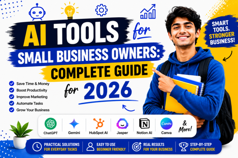 AI Tools for Small Business Owners Complete Guide for 2026