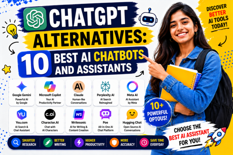 ChatGPT Alternatives 10 Best AI Chatbots and Assistants