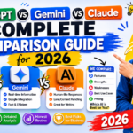 ChatGPT vs Gemini vs Claude Complete Comparison Guide for 2026