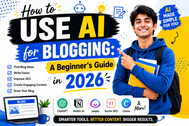 How to Use AI for Blogging A Beginner's Guide in 2026