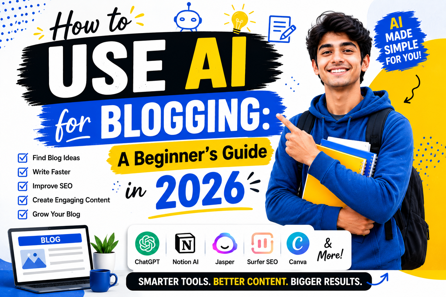 How to Use AI for Blogging A Beginner's Guide in 2026